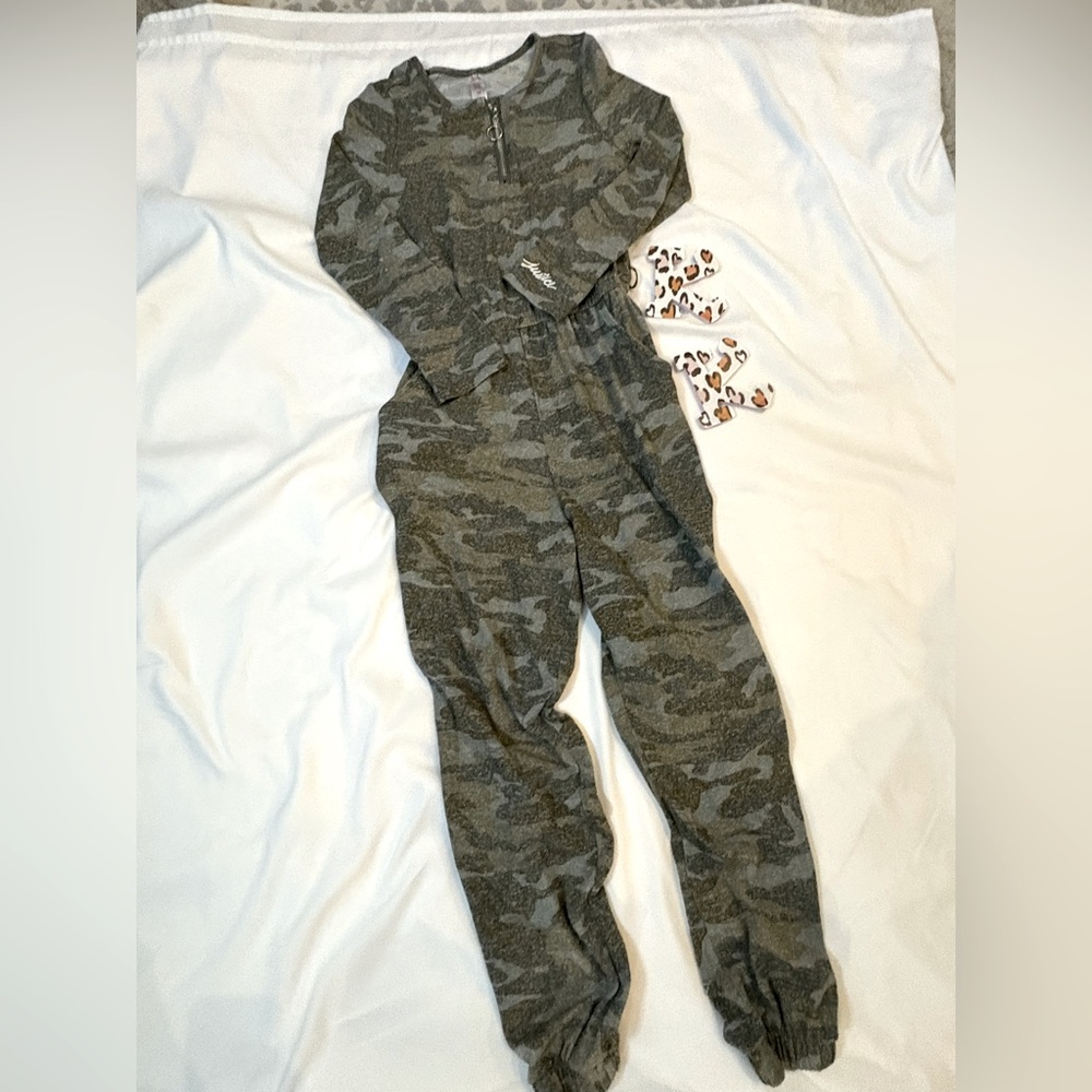 Kids Camouflage Romper
